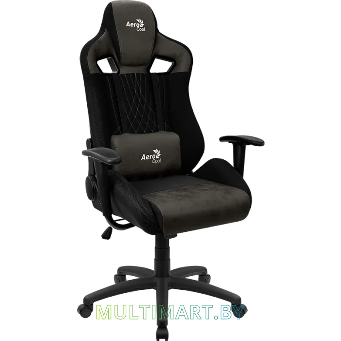 Кресло компьютерное AeroCool Earl Iron Black (черный/серый)